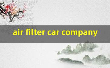air filter car company